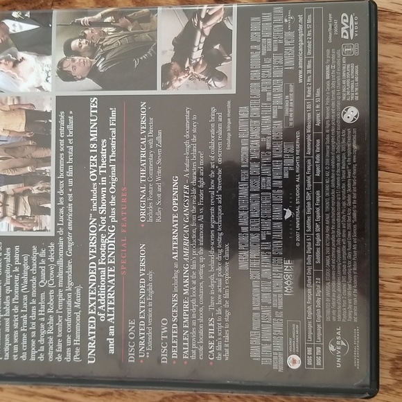 Ridley Scott American Gangster Universal Studios Russel Crowe Denzel Washington - Picture 4 of 6